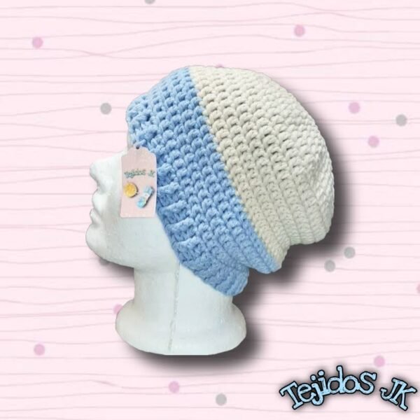 Gorro Caido con Blanco